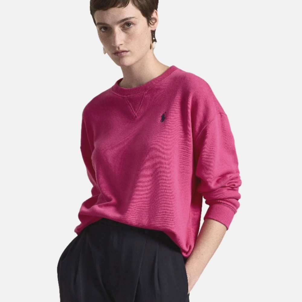 Ralph Lauren Pink Crew Neck Sweater